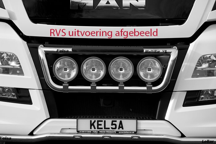 Aluminium MultiBar XL voor MAN TGX Euro 6