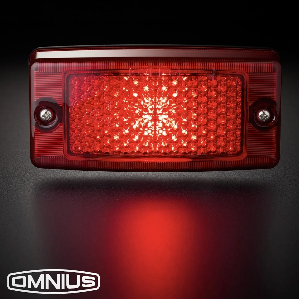 Omnius LED Brake/Rear Light Red