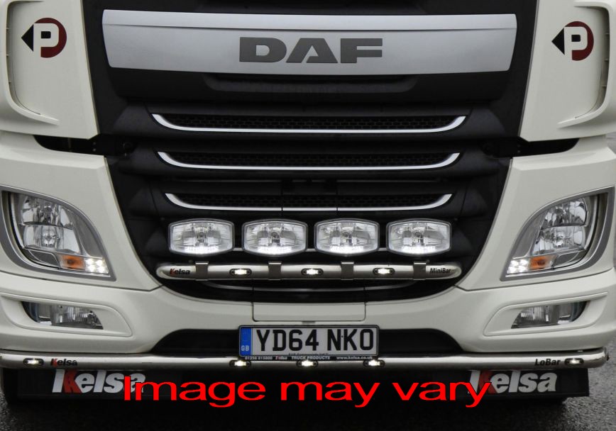 Aluminium MiniBar voor Daf Euro6 XF 106