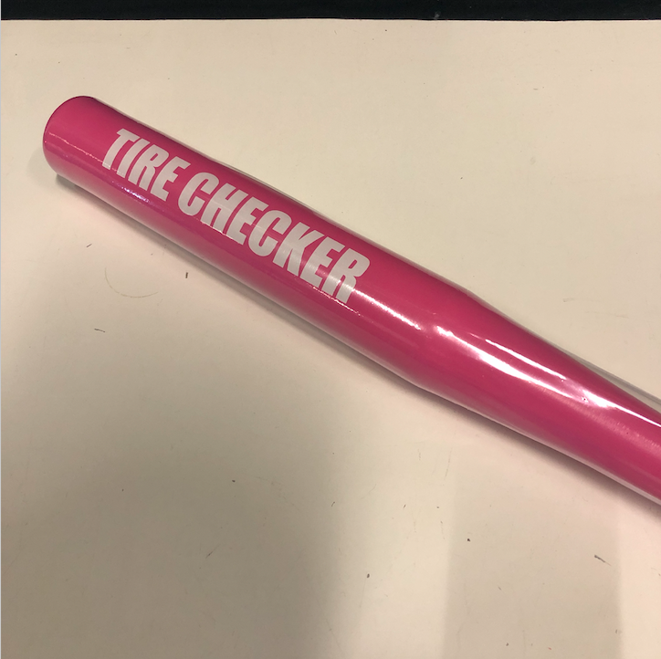 Tire checker - roze