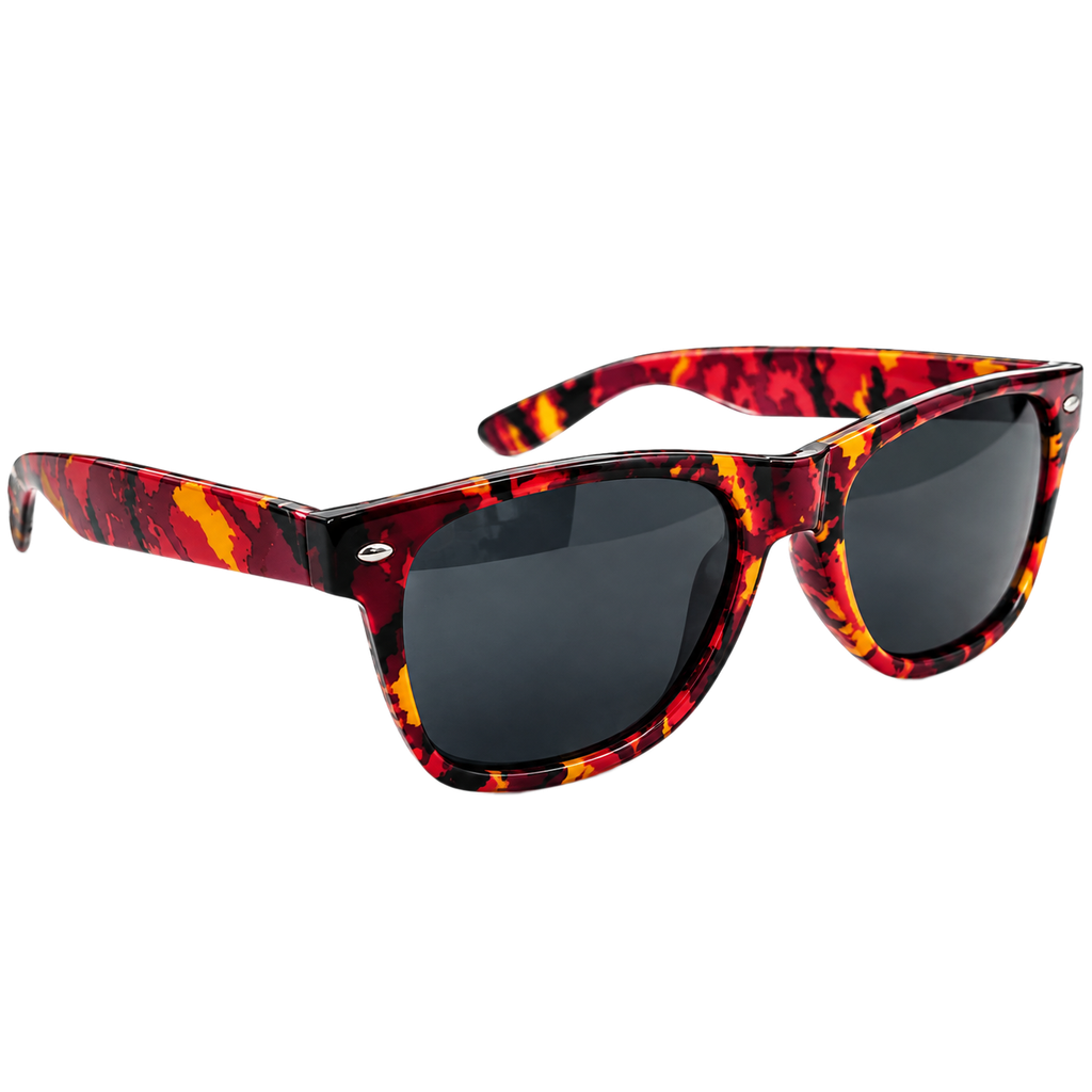 Sunglasses Red Danish Fabric Design