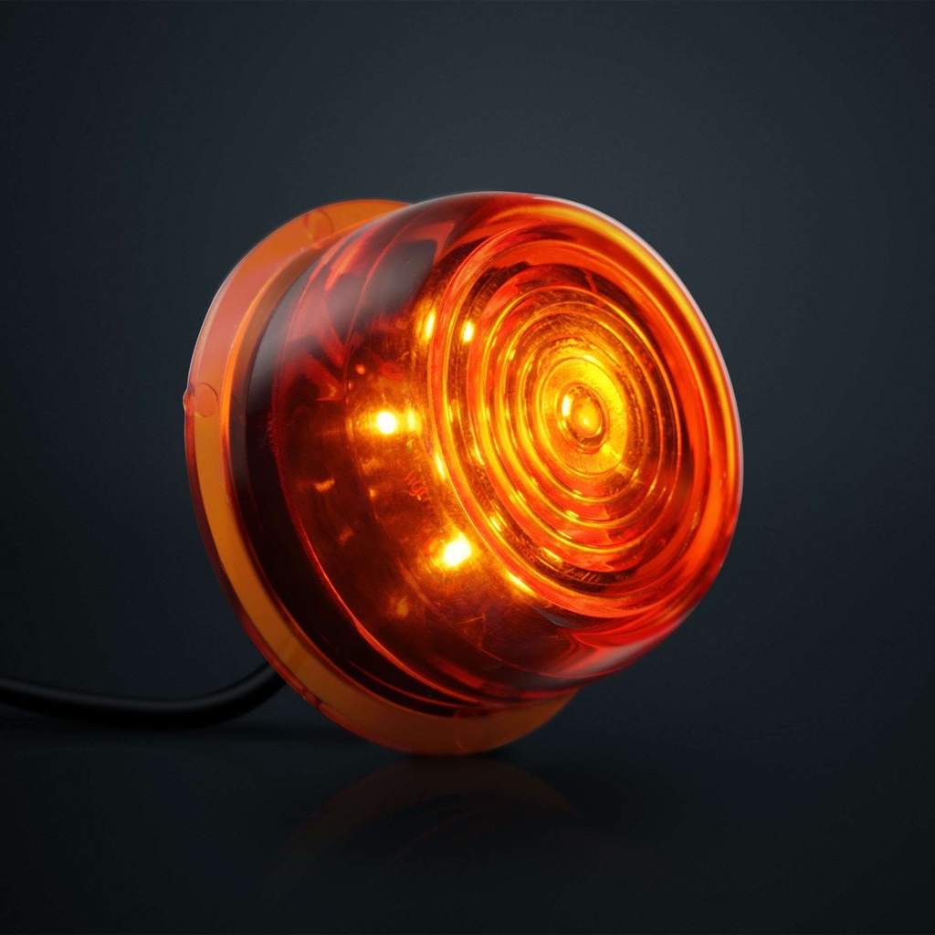 Viking ADR 6 LED Unit Amber | Amber Lens | 10m Cable