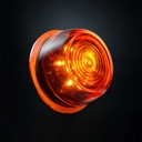 Viking 6 LED Unit Oranje | Oranje Lens | 10m Kabel