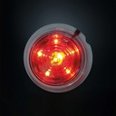 Viking 6 LED Unit Red | Clear Lens | 0,5m Cable