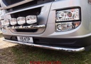 Stainless Steel LoBar for Iveco Stralis Hi-Way | Low Mounting | 5 White LEDs