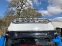 Stainless Steel VisorBar for Iveco S-Way AS | Wide Model with 5 Amber LEDs