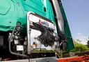 Aluminium Airbar voor Mercedes Actros MP4 & MP5 | 6 Rode LEDs