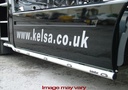 Aluminium Sidebars voor Renault Magnum 2008+ | Wielbasis 4120mm | 6 Oranje LEDs