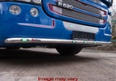 Aluminum LoBar for Scania R2 with Low Bumper | 5 White LEDs