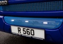 Stainless Steel LedBar for Scania R2 with Low Bumper | 3 White LEDs