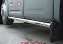 RVS SideBars voor Scania 4/R-Serie 6x2 Midlift | 4 Oranje LEDs