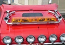 Stainless Steel BeaconBar for Scania 4 & R Series | Flat Mounting
