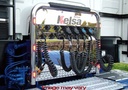 Stainless Steel AirBar for Volvo FH4 & FH4B | 6 Red LEDs