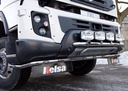 RVS LoBar voor Volvo FMX II | 5 Witte + 2 Oranje LEDs