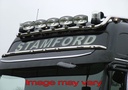 Stainless Steel VisorBar for Volvo FM/FH3 | 5 Amber LEDs
