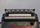 RVS VisorBar voor Volvo FH4 Globetrotter (XL) | 5 Witte LEDs