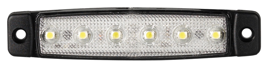 Dasteri markeer verlichting 6-LED 24V - Wit