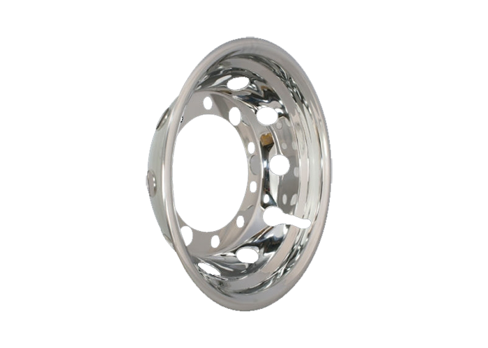 RVS Wieldop achterwiel trailer 22,5x11,75 ET0