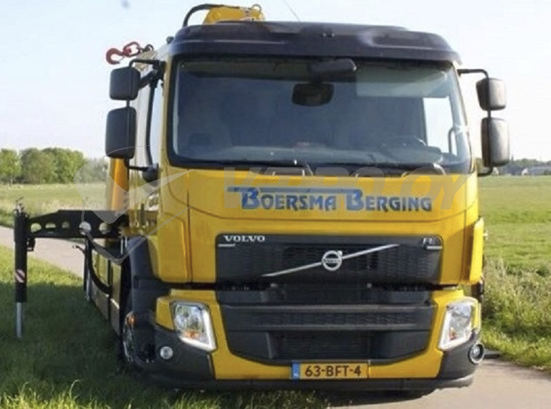 Frontplaat Volvo FE4 & 4B/5 in Volvo Winter white