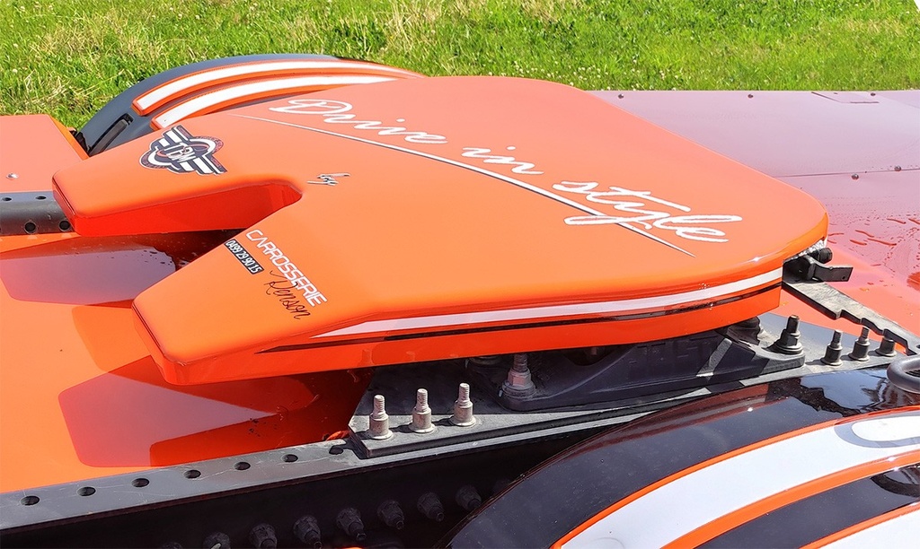 Kunstof afdekkap voor oplegger koppeling