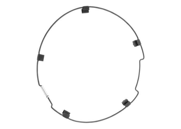 Lockring spanring 22,5inch excl. kunststof montage blokjes