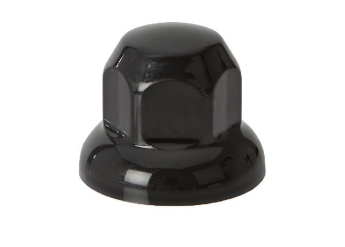 (33mm) Kunststof zwarte wielmoerdoppen (20 stuks)