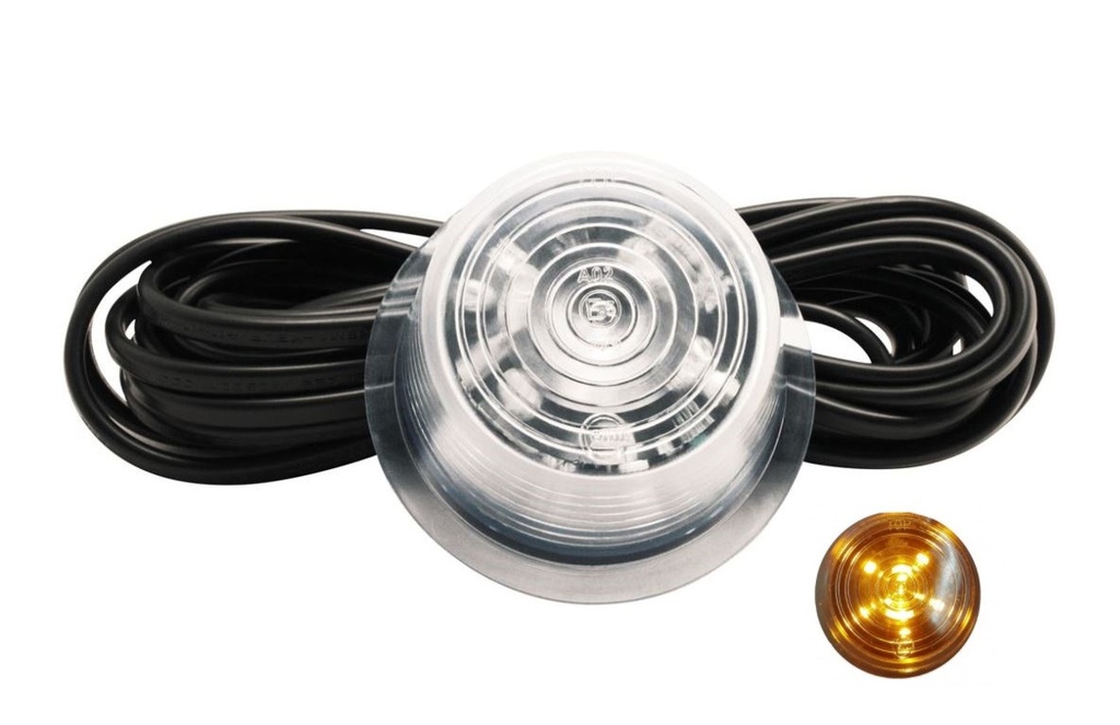 (ORANJE) (HELDER GLAS) LED UNIT VOOR ZWEEDSE BREEDTELAMP