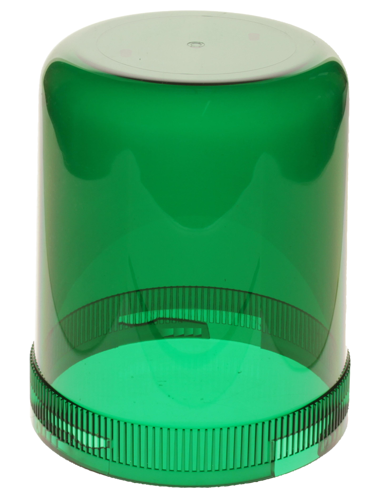 (AEB) Groene zwaailampkap tbv "595" zwaailicht