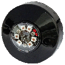 HIDE-AWAY LED FLITSLAMP wit