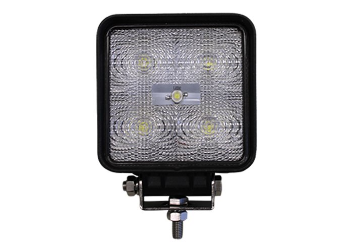 LED werklamp vierkant 110x110mm 1200 lumen 10-30volt