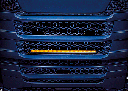 Frontgrille kit Scania NextGen Siberia Night Guard single row 32"