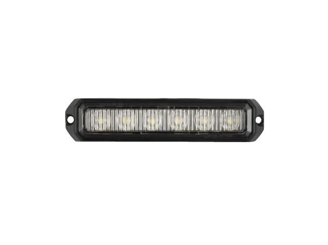 LED Flitser "Mini" Wit 6x3W LED