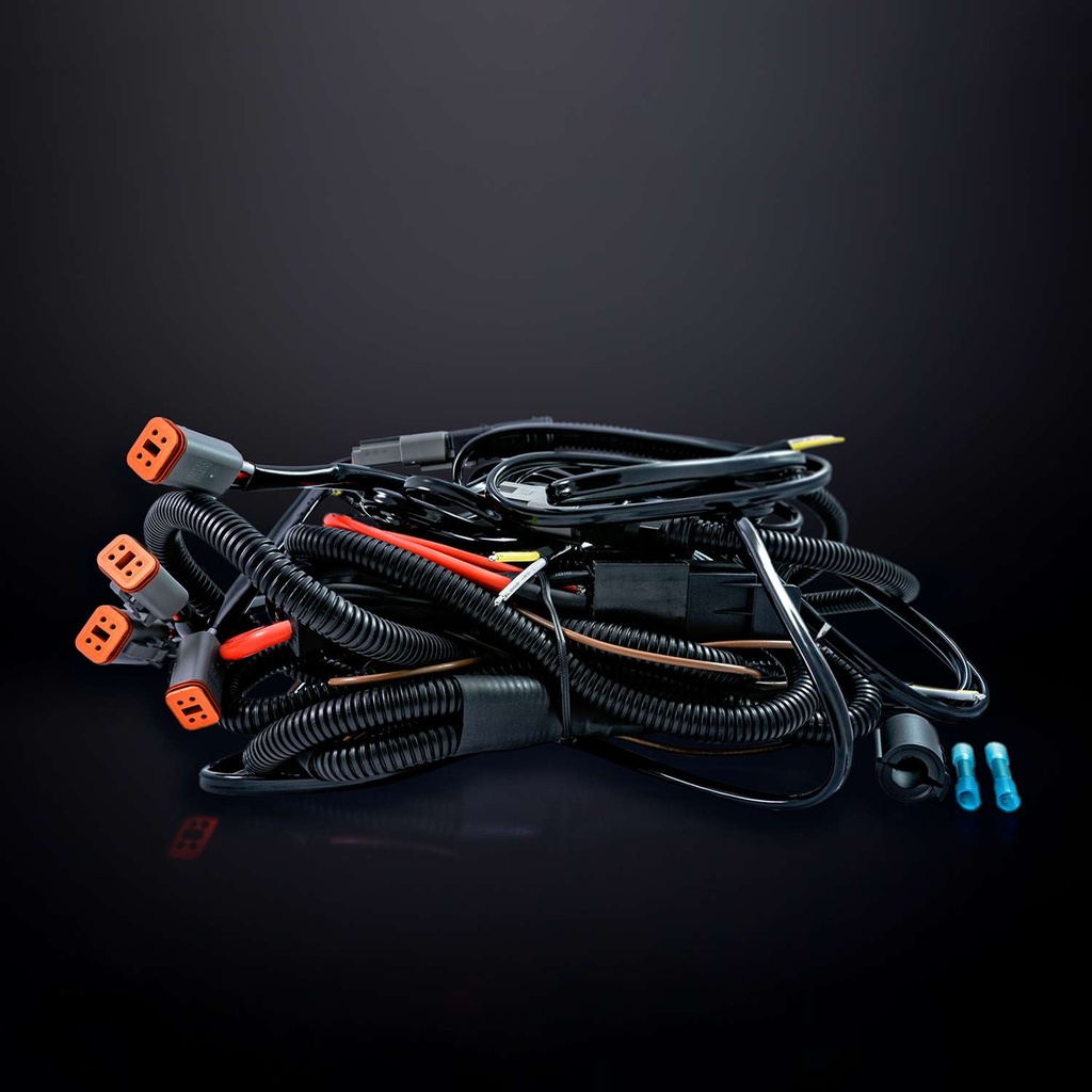 Siberia High Power Wiring Kit 12V - 4 x DT-Connector