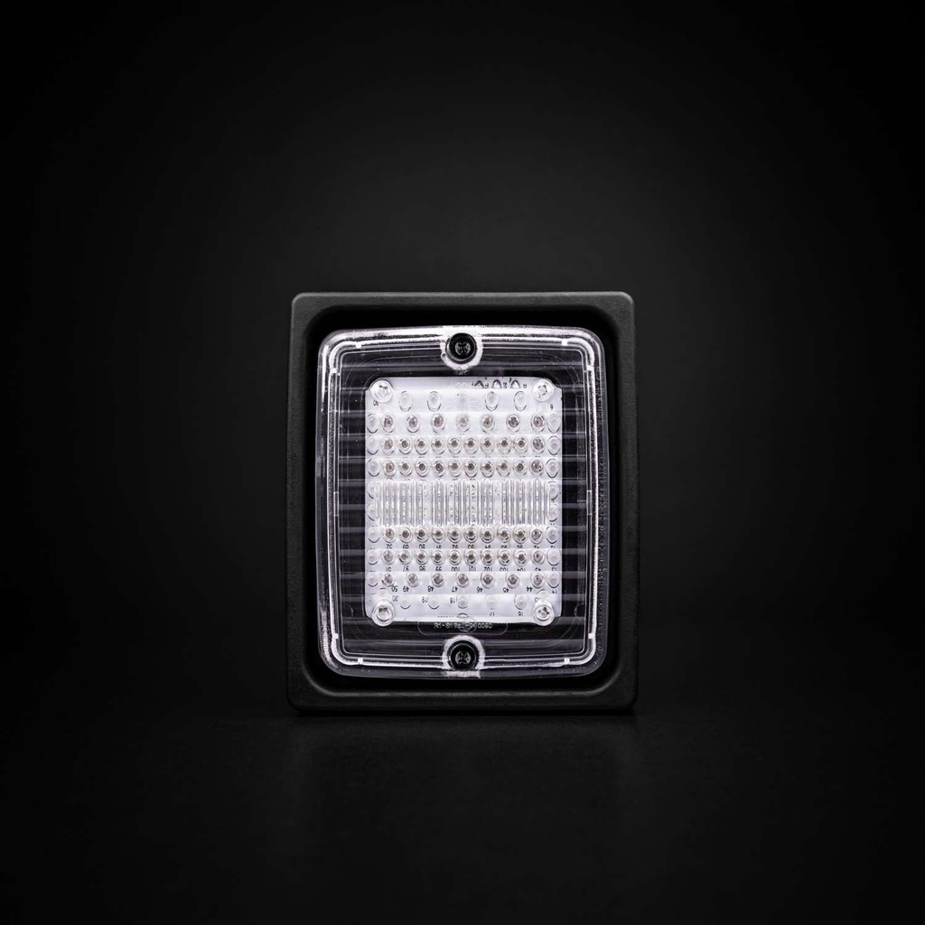 iZELED Blok Achter/Rem/Knipperlamp Helder Glas