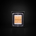 iZELED Blok Knipperlamp Helder Glas