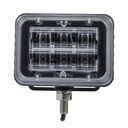Stroboscooplamp 6x3W LED Met Beugel -  Amber