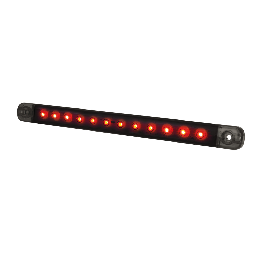 (rood) Dark Knight LED achterlicht/rem rood - 800335