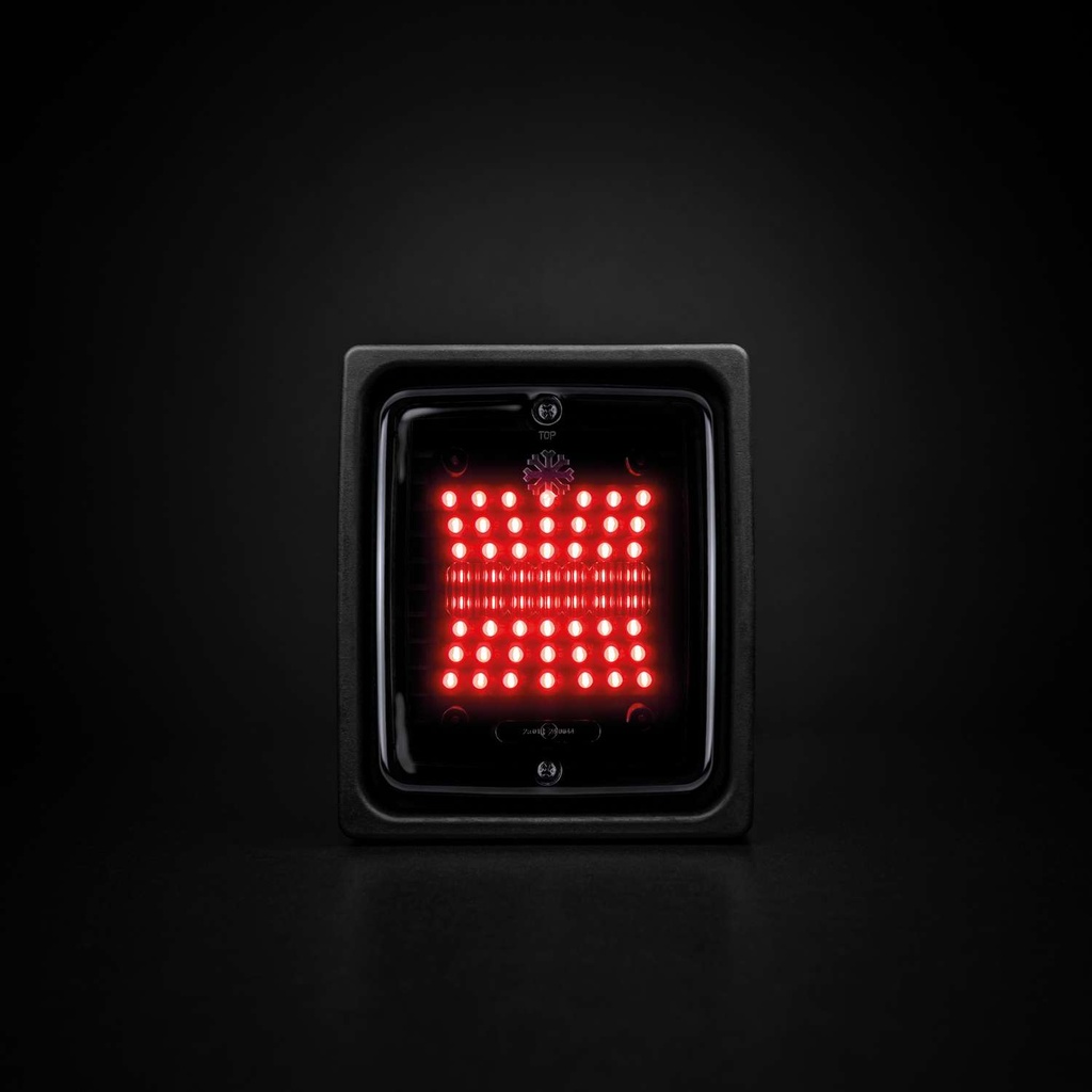 IZE LED Dark Knight - rem-/achterlicht