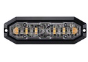 Flitser 6 LED, 12-24V Oranje 132x45x10mm