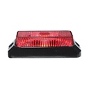 3-LED "HP FLASH" Strobe/Warning Light Red 12-24V