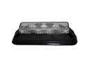 4-LED "HP FLASH" Strobe/Warning Light 12-24V | Amber