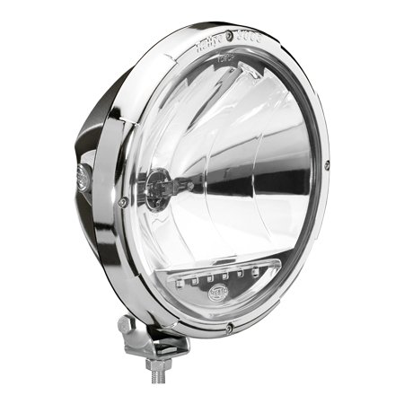 Hella Rallye 3003 with LED Position Light | Chrome Ring