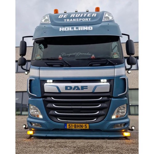 Bumper Spoiler for DAF CF Euro 6 | 2x Yellow Talmu
