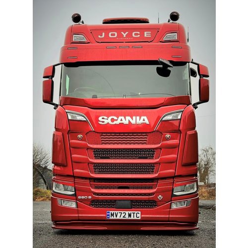 Sunvisor for Scania NextGen | With Line | 7 Lightholes