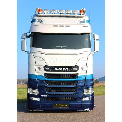 Zonneklep voor Scania NextGen | Gebogen Rand | 5 Lampgaten