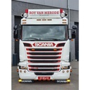 Zonneklep voor Scania Streamline 2013+ Topline | Type 3D | Vlak| 7 Lampgaten