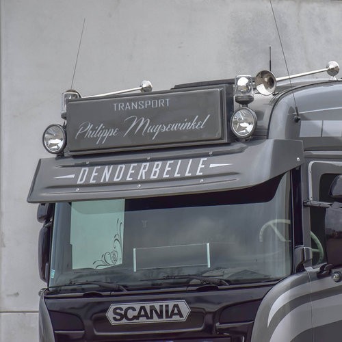 Old School Sunvisor for Scania R Series Streamline