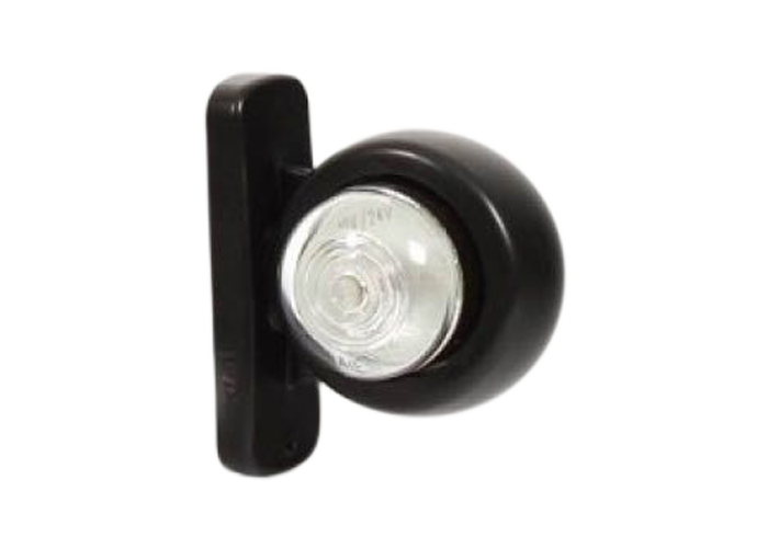Eyeball LED breedtelamp rood/wit 12-24V