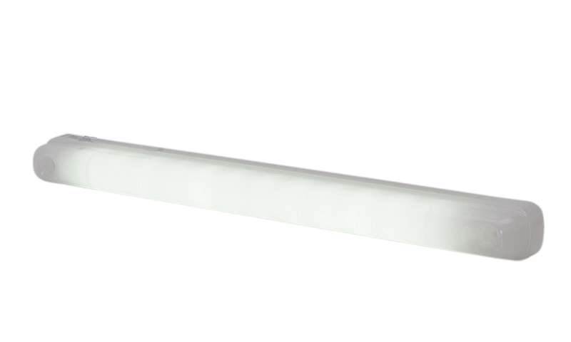 Led Neon look positielamp WIT 12-24v LxBxH 237x20,5x22mm