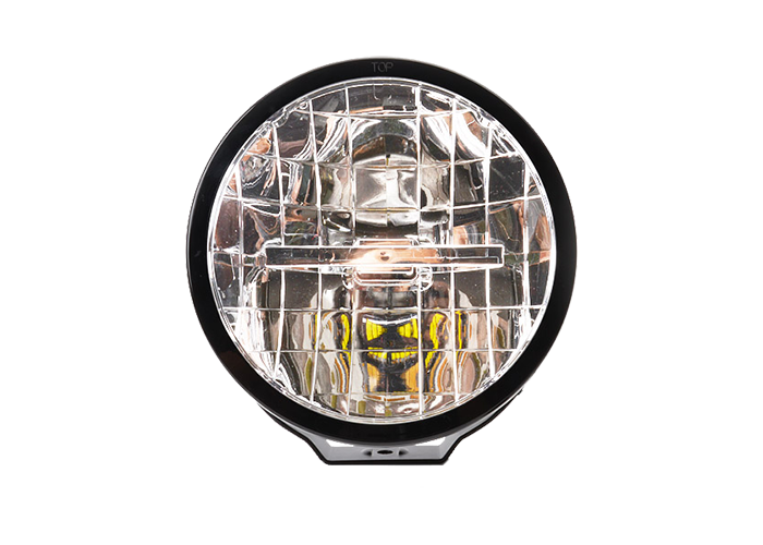 FULL LED verstraler rond 230mm 12/24v zonder stadslicht